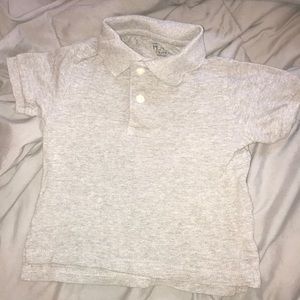 Boy’s gray 18-24 month polo